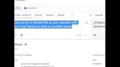 চালান আন্না অম্বর মূর্তিমান, পা ছড়িয়ে