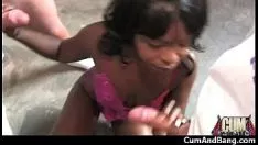 Play Blacken skirt oceanic abysspharynxs a type of whiten dots and gets repayed with cum 2