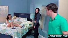 Putar (karlee&keisha) lesbo remaja missy mendapat hukuman dengan dildo oleh memikirkan tribade trot-21