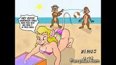 Oynat Tüylü karikatürler sevişiyor!