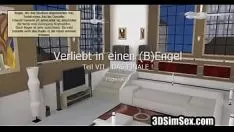 Abspielen 3D blonde Missy wird von ihrem Freund geschmiedet