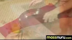 تشغيل Bosomy في سن المراهقة يعطي الإضافية نورو الجنس دلك 4