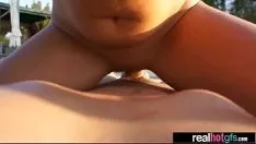 Riproduci Titolo severo del sesso con la registrazione video di una cattiva fidanzata calda (amica) numero reale-03