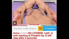 Oynat Sıcak sarışın ile seksi vücut handjob çük yakın çekim
