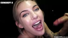 Afspelen Curvy Dixie Jewel's Gloryhole Blowjob & Cum-Swalle Compilation