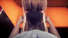 Abspielen Hentai Anime unzensiert: Gyaru Mädchen mit großen Arsch und großen Titten