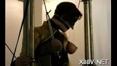 Riproduci La nobildonna dilettante risulta essere un uomo da compiacere con la schiavitù frontale